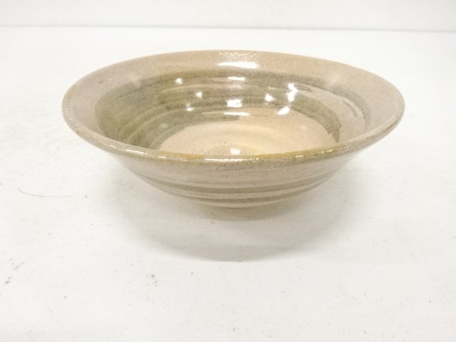 JAPANESE TEA CEREMONY / TEA BOWL CHAWAN / BRUSH MARK 